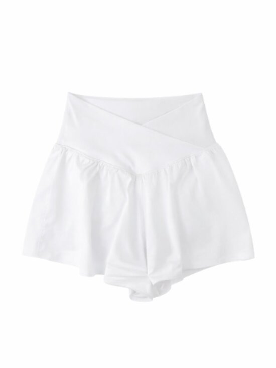 aerie Pants - Aerie Offline Crossover Waist White Shorts - Size XS